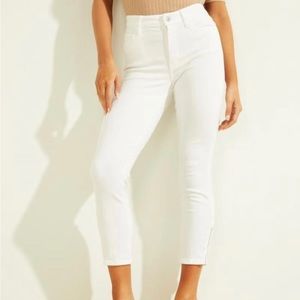 Guess crop 1981 skinny high rise Jean